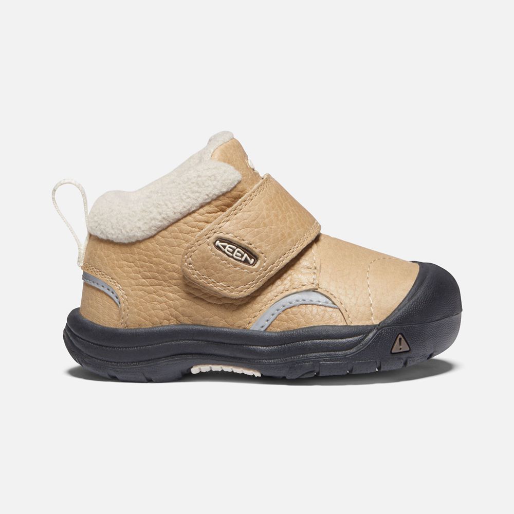 Keen Slip-On Kängor Barn Khaki - Kootenay Iii Boots - 482195JCR